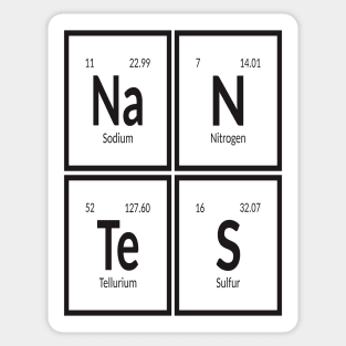 Nantes City | Periodic Table Sticker